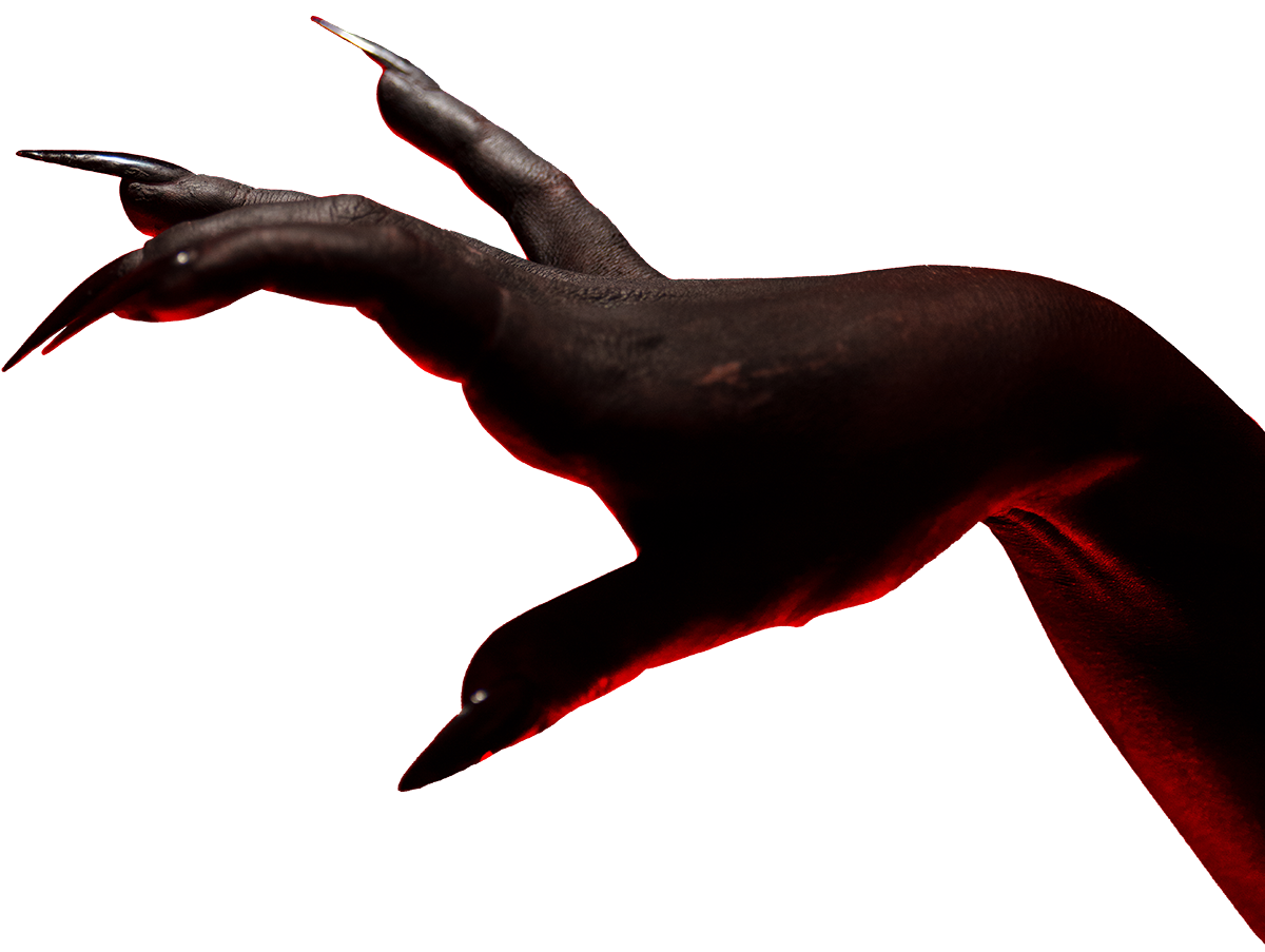 Demonic hand